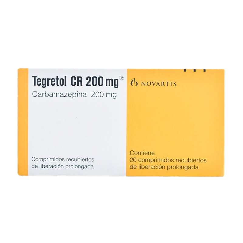 Tegretol Cr 200 Mg 20 Comprimidos Recubiertos Lp