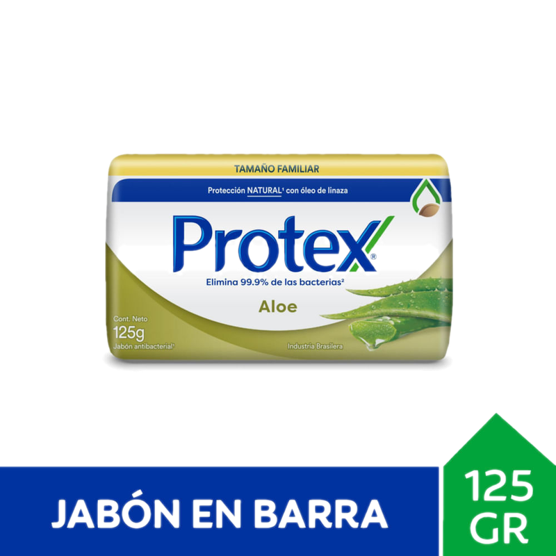 Jabón De Tocador Protex Aloe 125 G