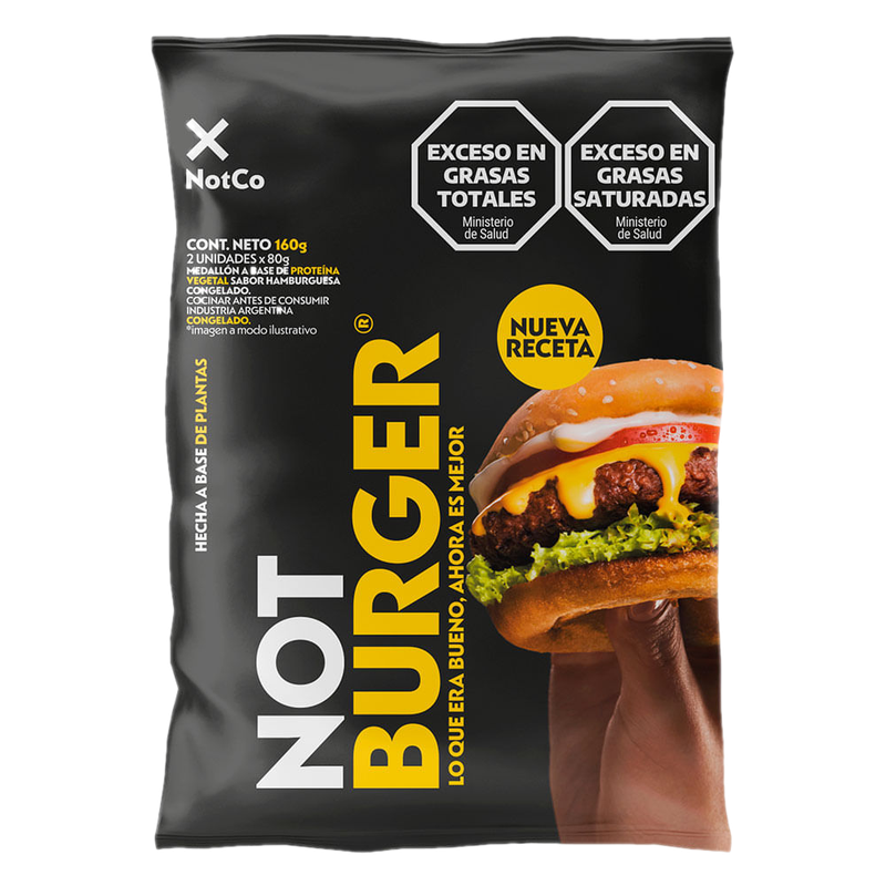 Not Burger Notco Vegan 2 Unidades 80 G