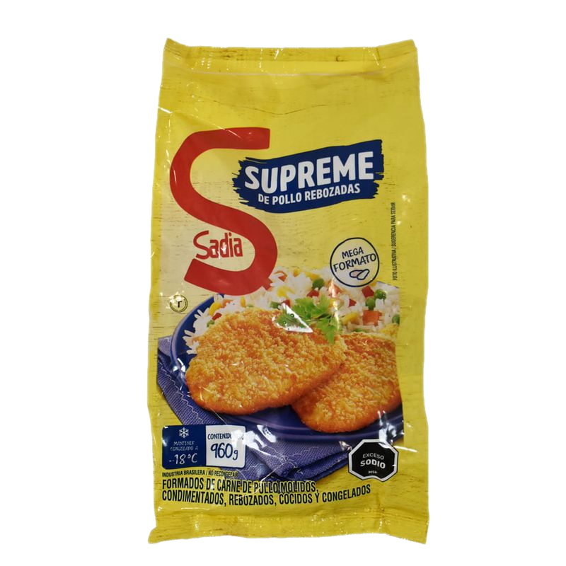 Supreme De Pollo Sadia 960 G