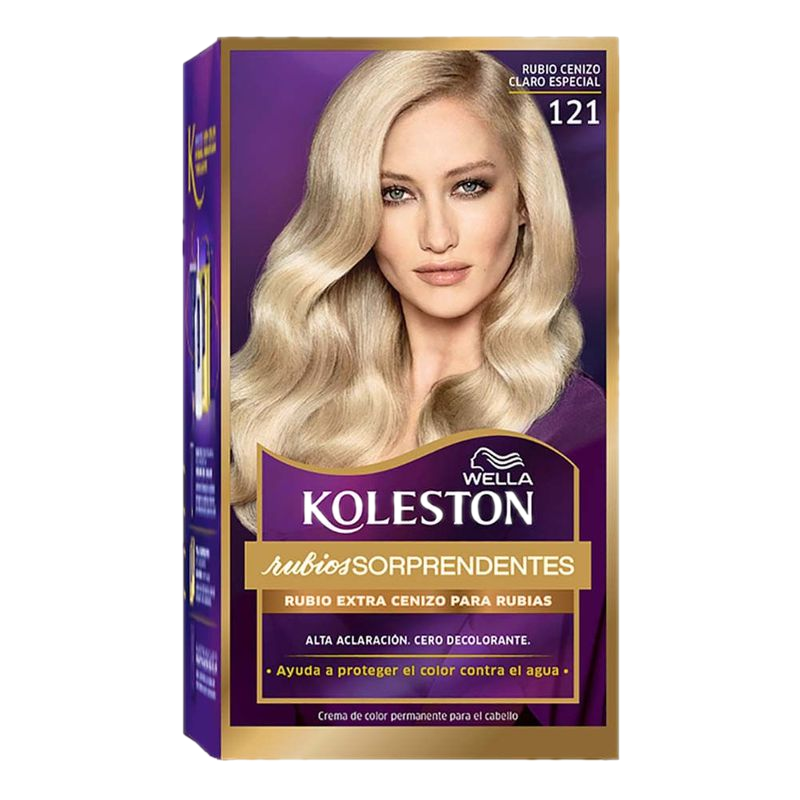 Coloración Koleston Wella Kit Rubio Ceniza Claro Especial