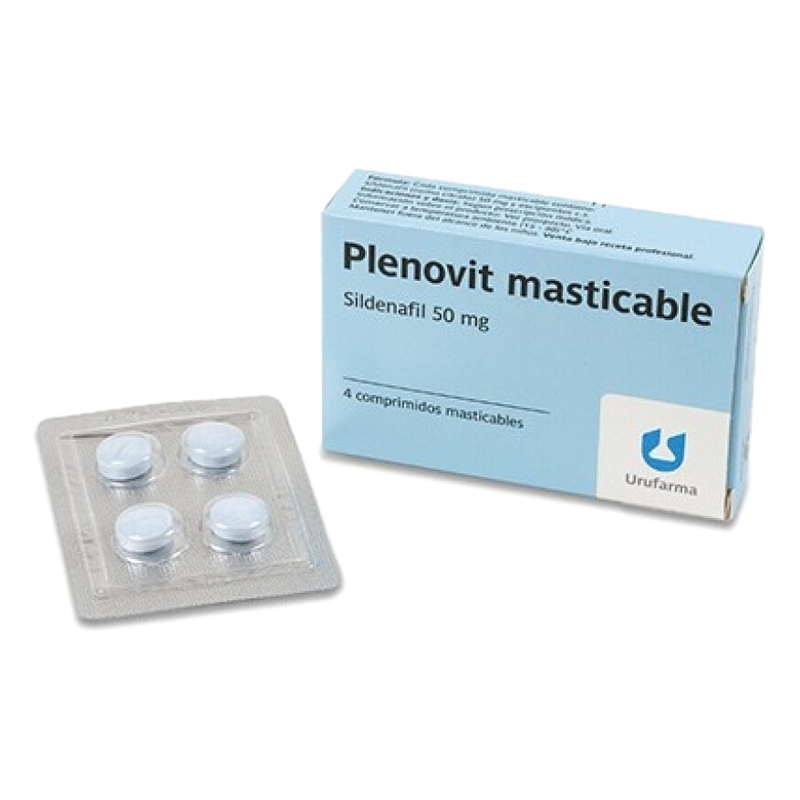 Plenovit Masticable 50 Mg [4 Comp.]