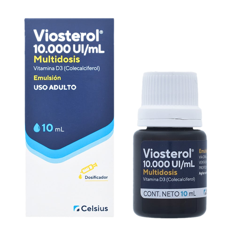 Viosterol 10.000 Ui Multidosis Adultos 10 Ml