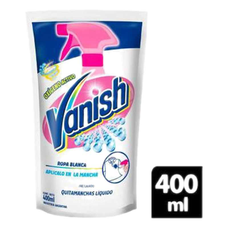 Prelavado Vanish White Sachet 400 Ml