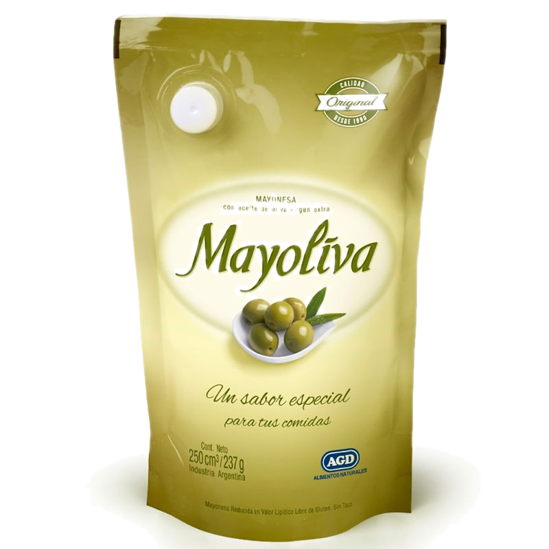 Mayonesa Con Aceite De Oliva Mayoliva 250 Ml