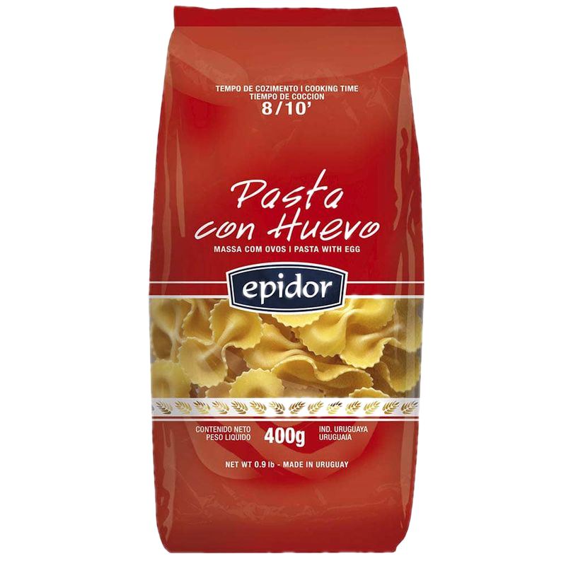 Fideos Al Huevo Epidor Moña 400 G