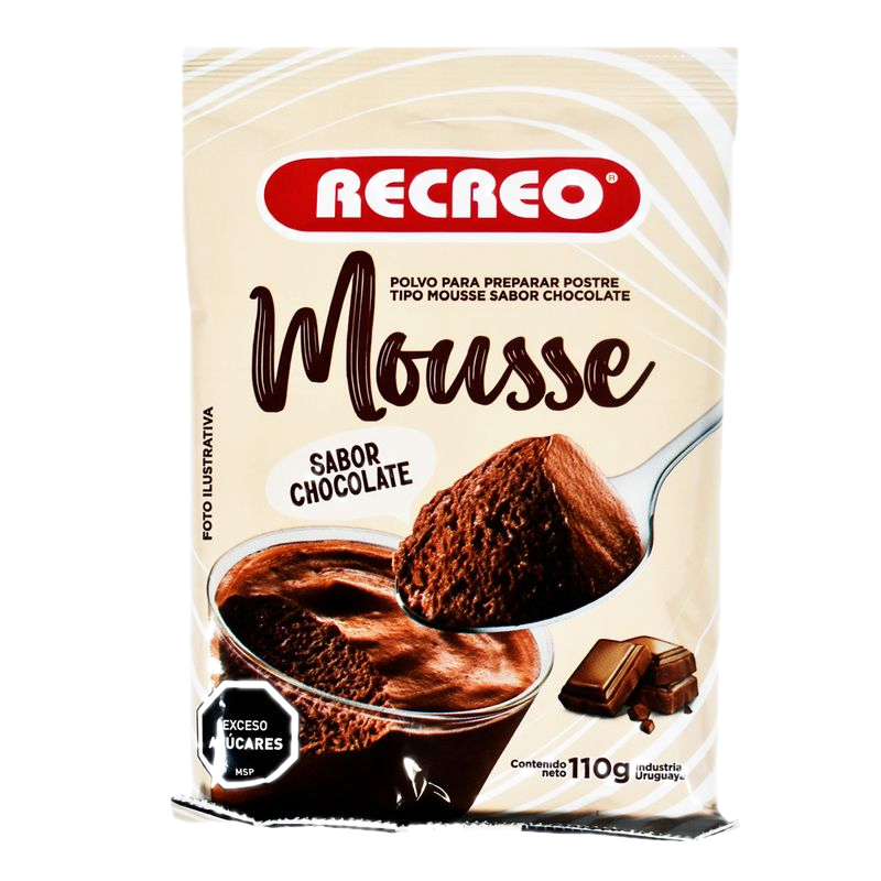 Mousse Chocolate Recreo 110 G