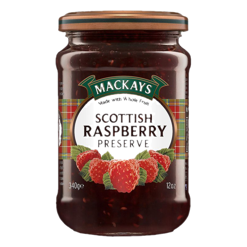 Mermelada Rasberry Preserve Mackays 340 G