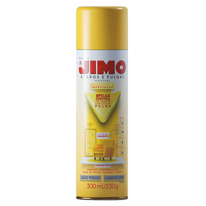 Insecticida Jimo Mata Ácaros Y Pulgas 300 Ml