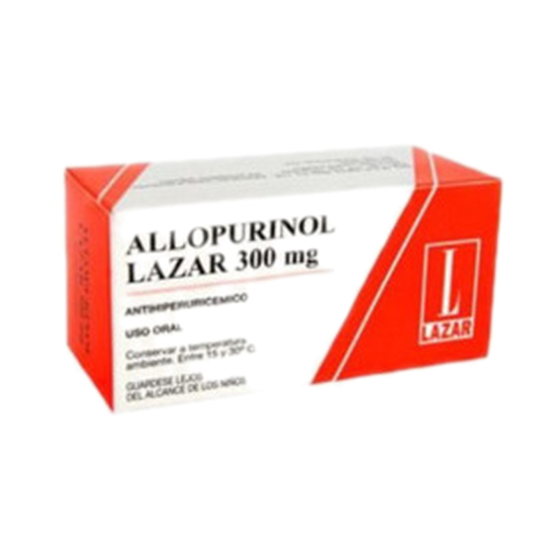Allopurinol Lazar 300 300 Mg [30 Comp.]