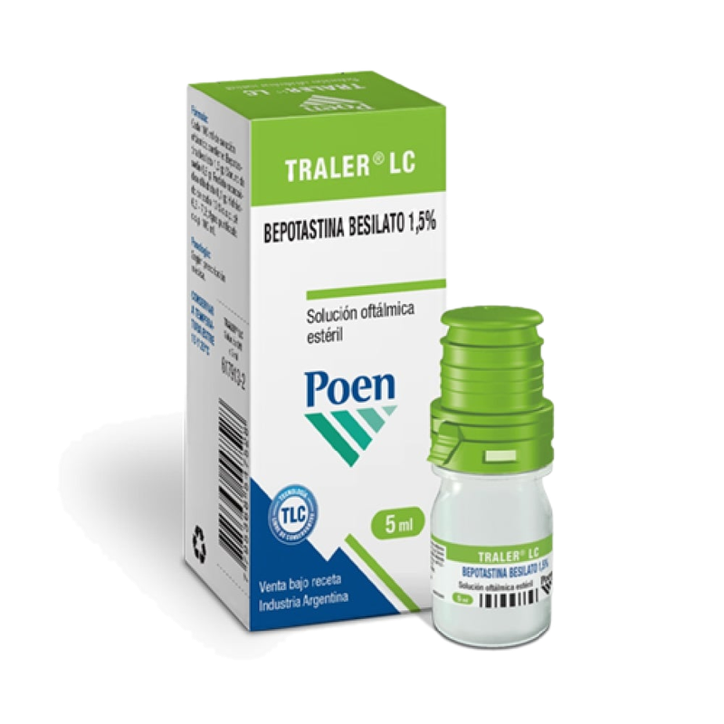 Traler Lc 1.5% Solución Oftálmica 5 Ml