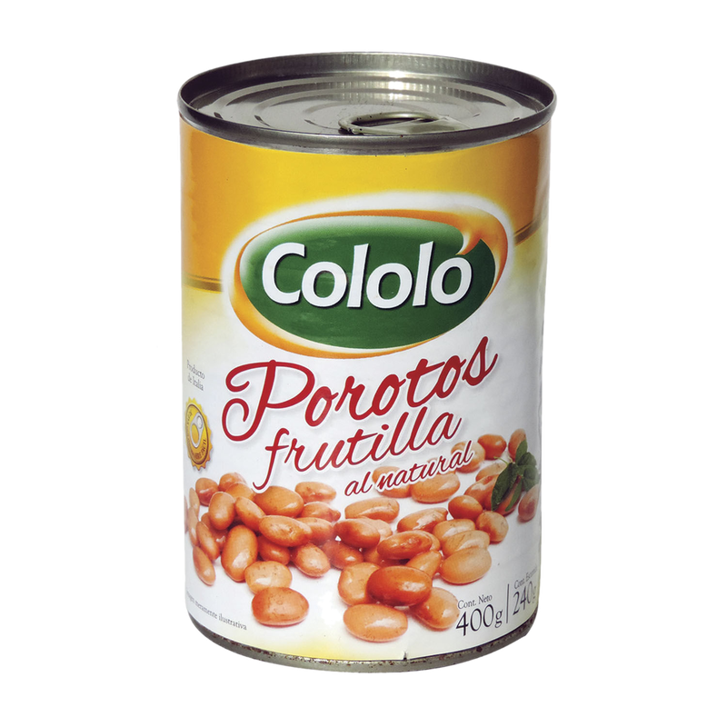 Poroto Cololo Frutilla Lata 400 G