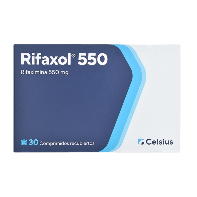 Rifaxol 550 Mg 30 Comprimidos Recubiertos