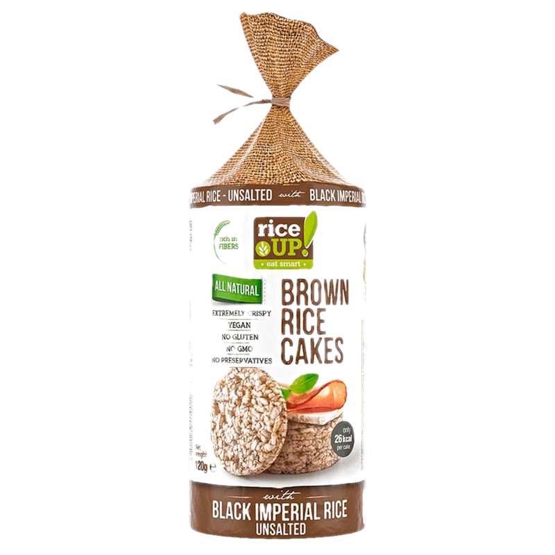 Galletas De Arroz Rice Up Sin Sal 120 G