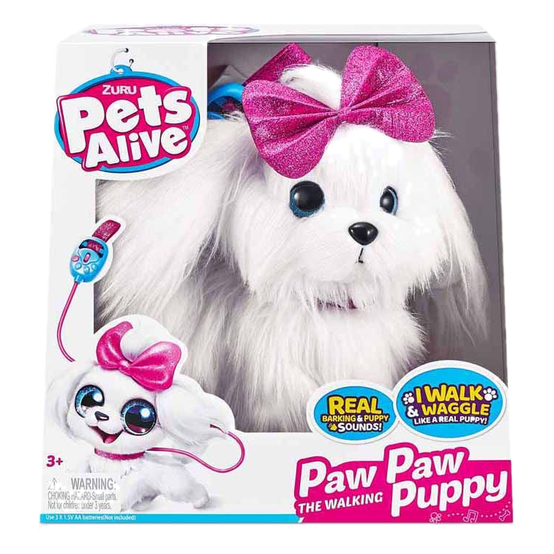 Muñeco De Perrito Que Camina Pets Alive