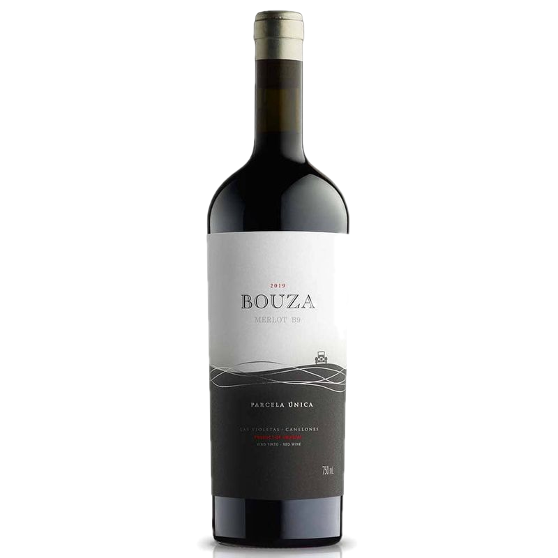 Vino Tinto Merlot Bouza Parcela Unica 750 Ml