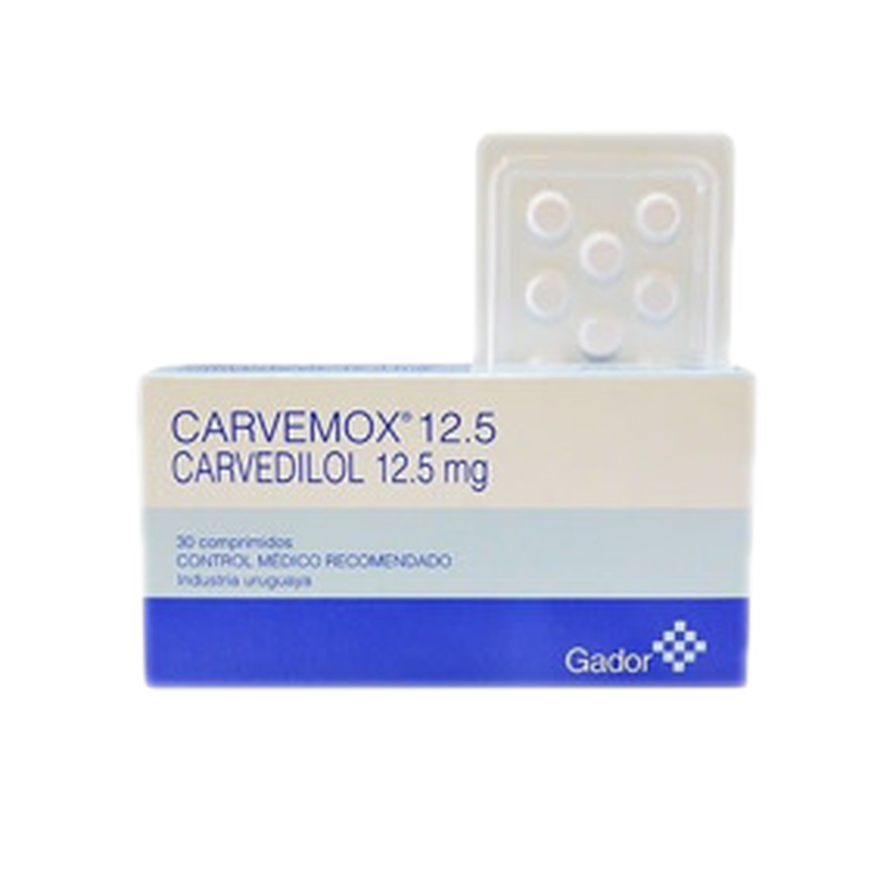 Carvemox 12.5 12,5 Mg [30 Comp.]