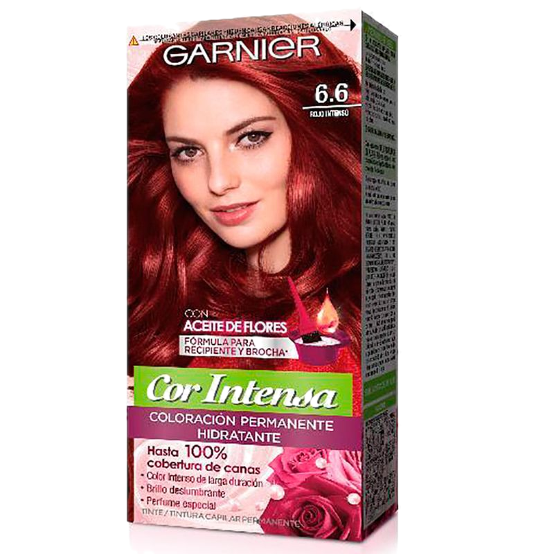 Coloración Nutrisse Cor Intensa Rojo Intenso 6.6