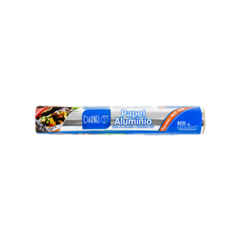 Rollo De Papel Aluminio Darnel 30cm X 4mts