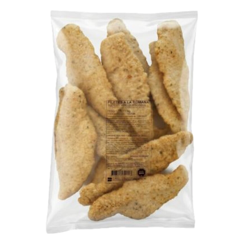 Milanesas De Merluza A La Romana Solimeno 1 Kg