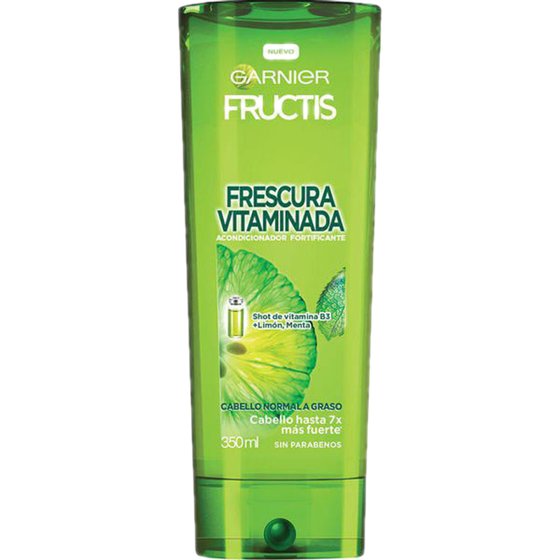 Fructis Acondicionador Frescura Vitaminada 350 Ml