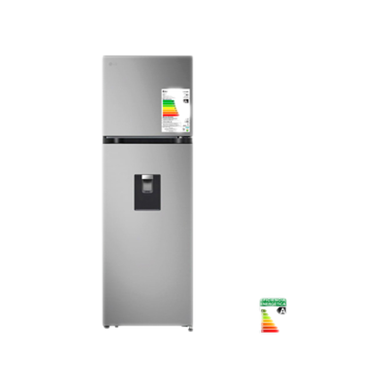 Refrigerador Lg 264 L Frío Seco Vt26wpy Clase A Con Dispensador