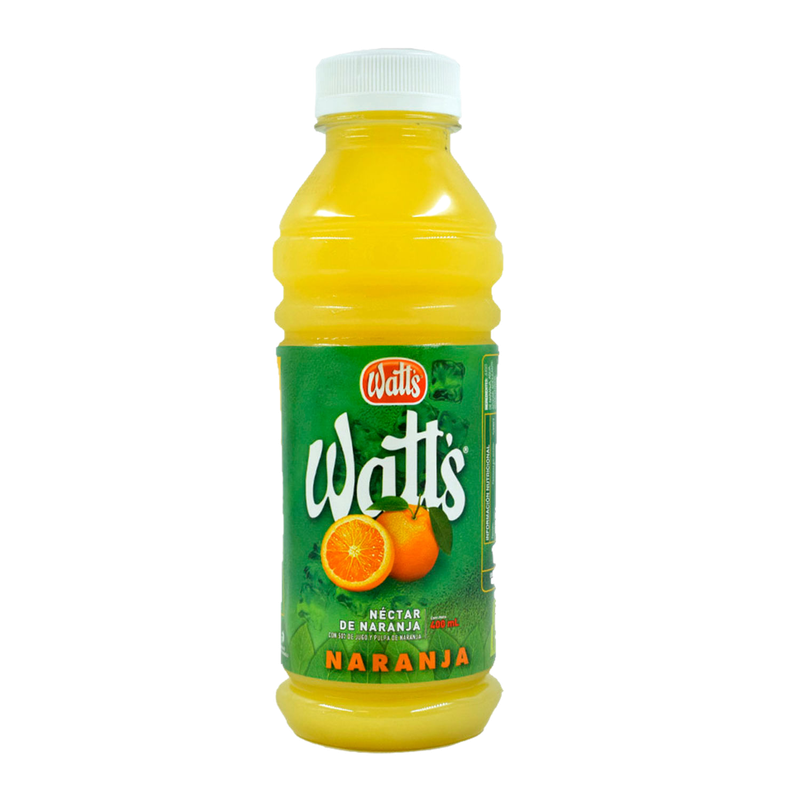 Jugo Nectar Watt`s Naranja 400 Ml