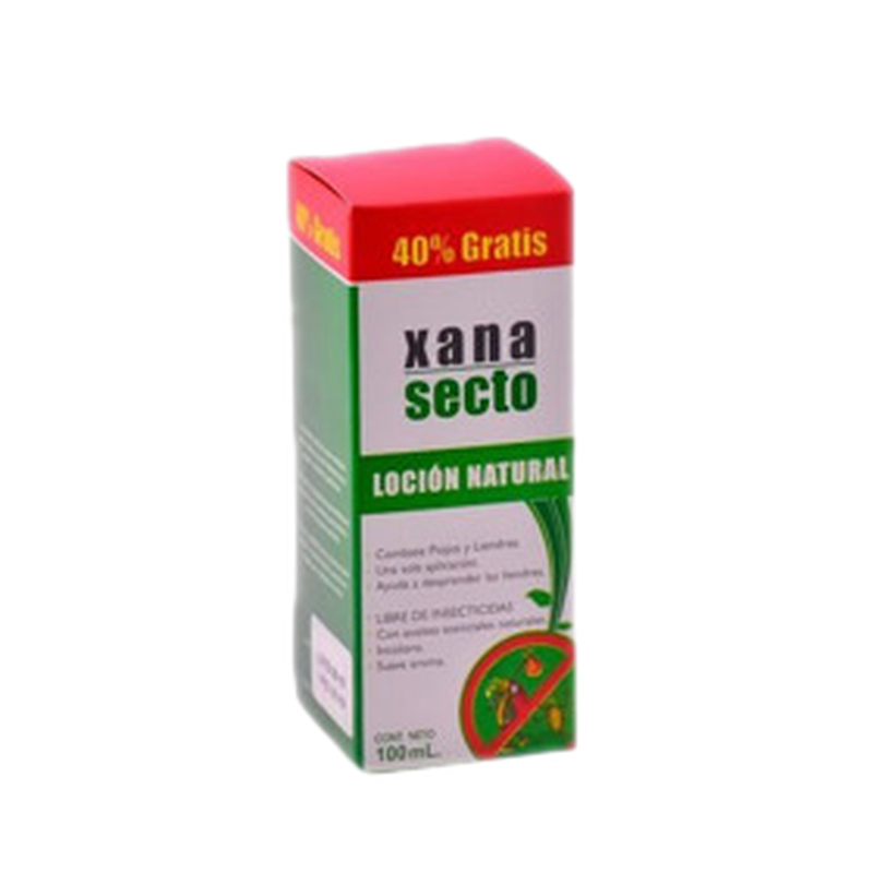 Xanasecto Natural Locion Mediano 40% Gratis [100 Ml]