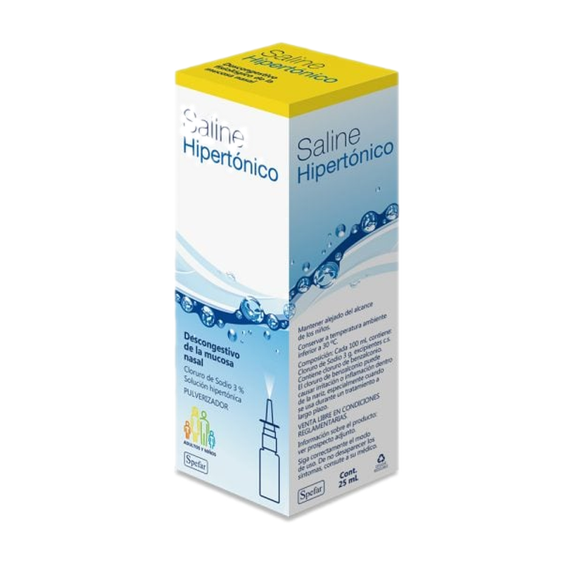 Saline Hipertónico Solución Nasal 25 Ml