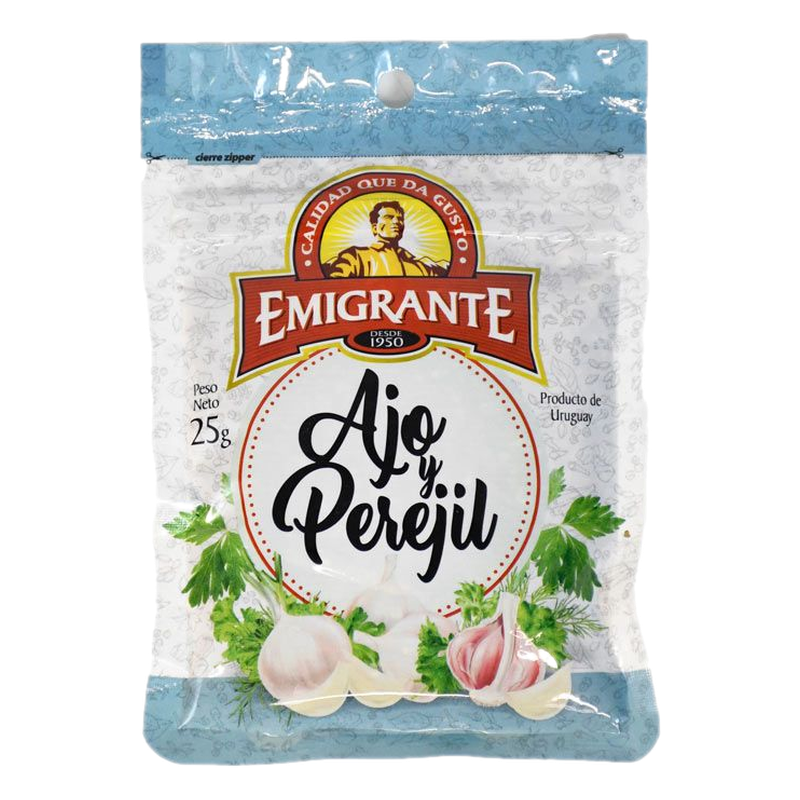 Ajo Y Perejil Emigrante 25 G