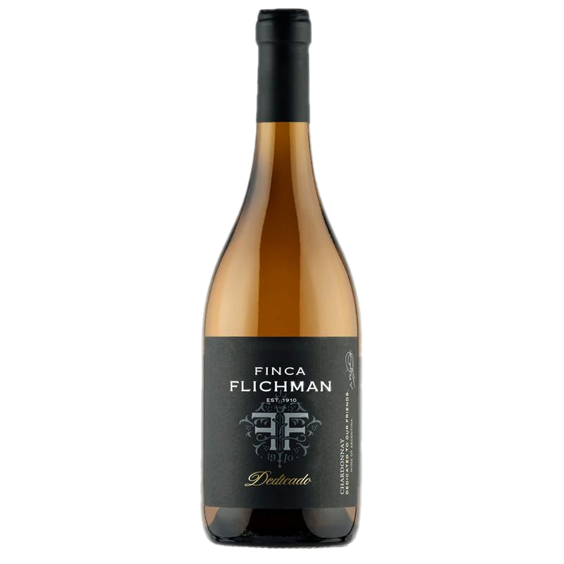 Vino Blanco Chardonnay Dedicado Finca Flichman 750 Ml