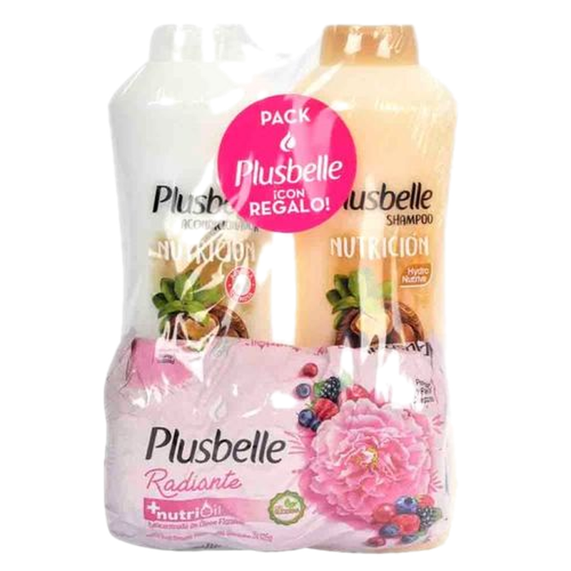 Pack Plusbelle Sh+aco+tri Pack Nutricion