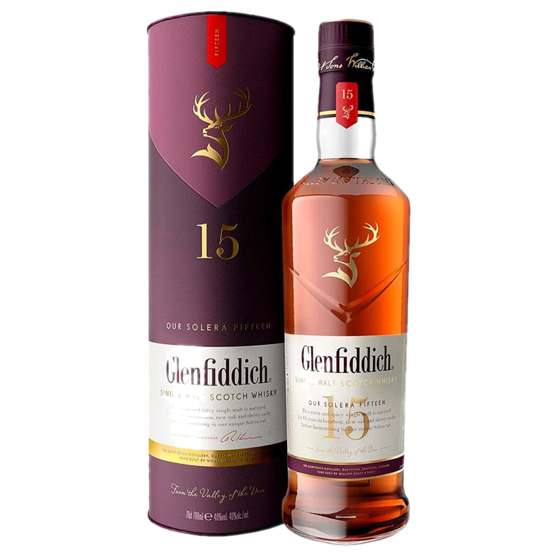 Whisky Escocés Glenfiddich 15 Años 700 Ml