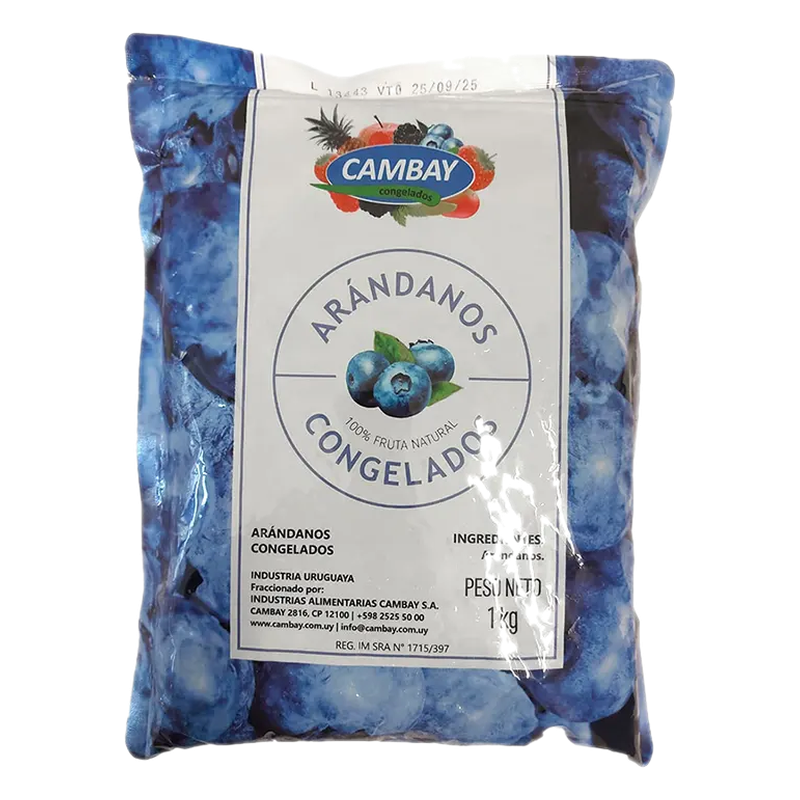 Arándanos Congelados Cambay 1 Kg