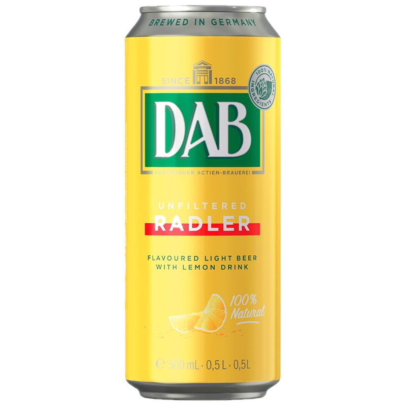 Cerveza Dab Radler 500 Ml