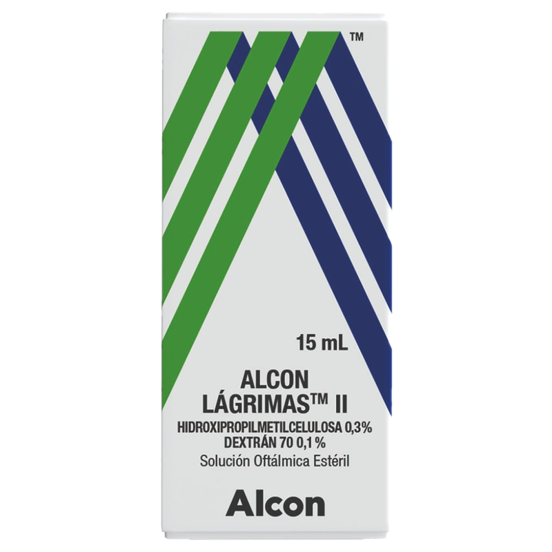 Alcon Lágrimas Ii 0.3%/0.1% Solución Oftálmica 15 Ml