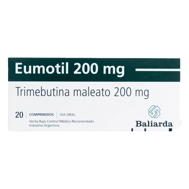 Eumotil 200 Mg X 20 Comprimidos
