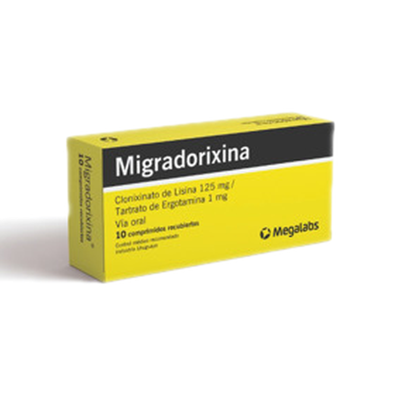 Migra Dorixina 125+1mg [10 Comp.]