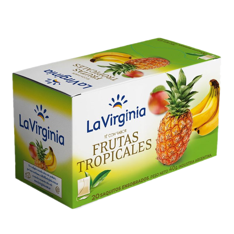 Té La Virginia Frutas Tropicales 20 Unidades