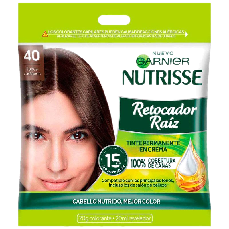 Coloración Nutrisse Retocador De Raíz 40, 20 G+20 Ml