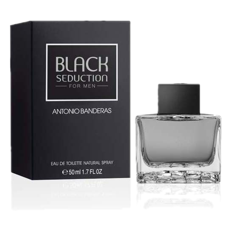 Perfume Antonio Banderas Seduction In Black Edt 50 Ml