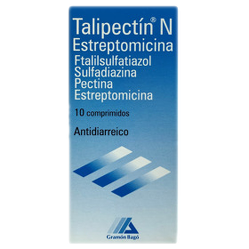 Talipectin N Estreptomicina 100+150+200+75mg [10 Comp.]