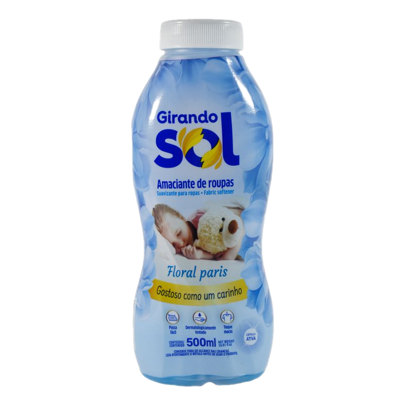 Suavizante De Ropa Girando Sol Floral Paris 500 Ml