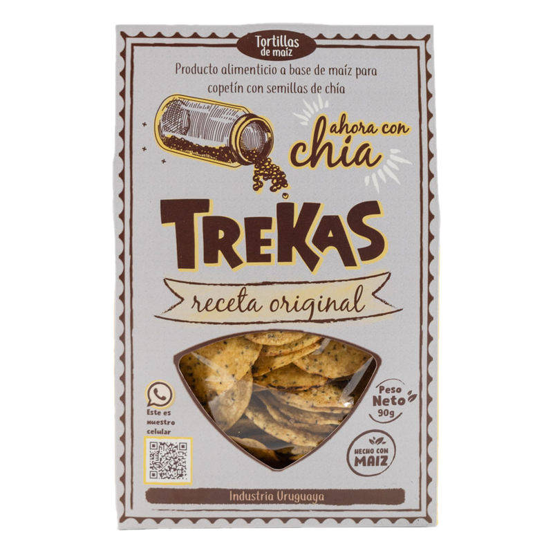 Nachos Trekas Con Chía 90 G