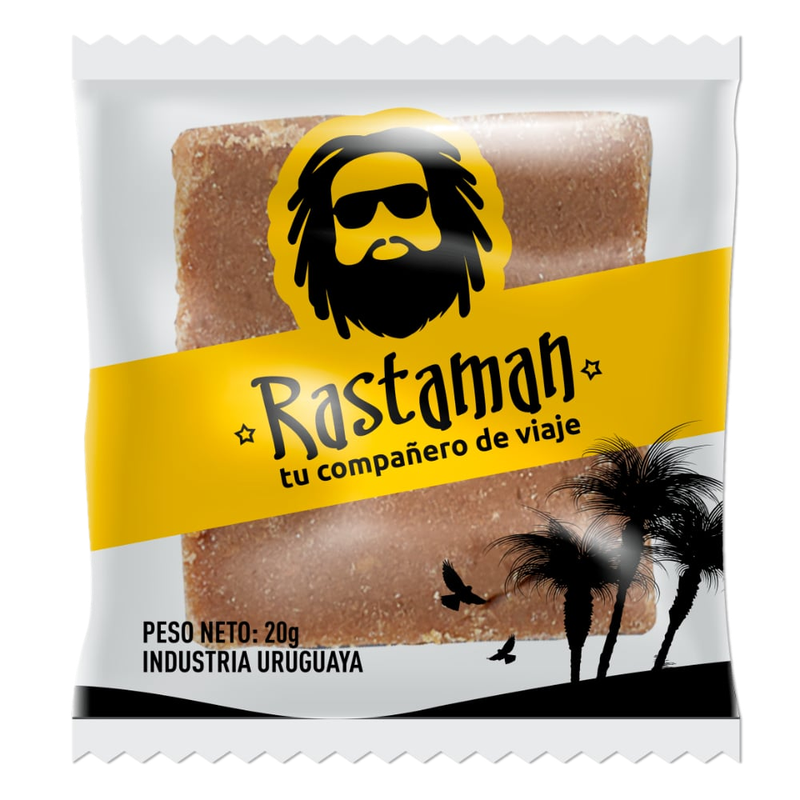 Bloque De Dulce De Leche Rastaman 20 G