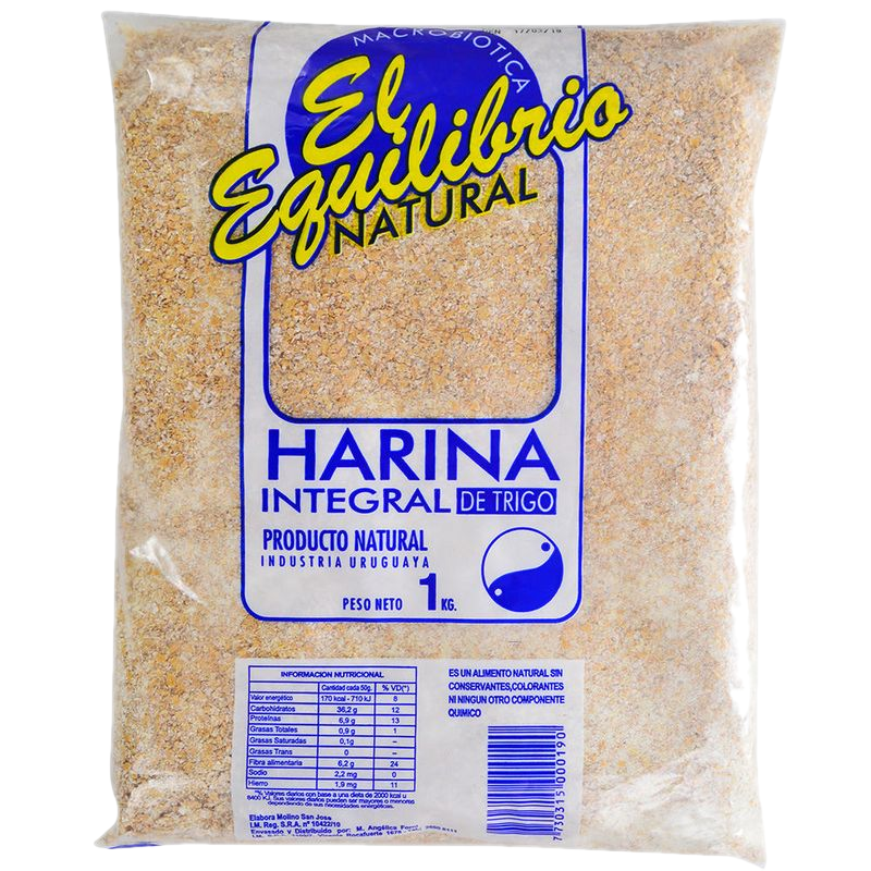 Harina Integral El Equilibrio 1 Kg