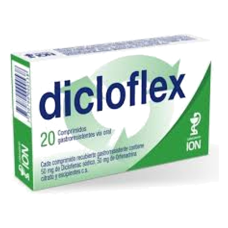 Dicloflex X 20 Comprimidos