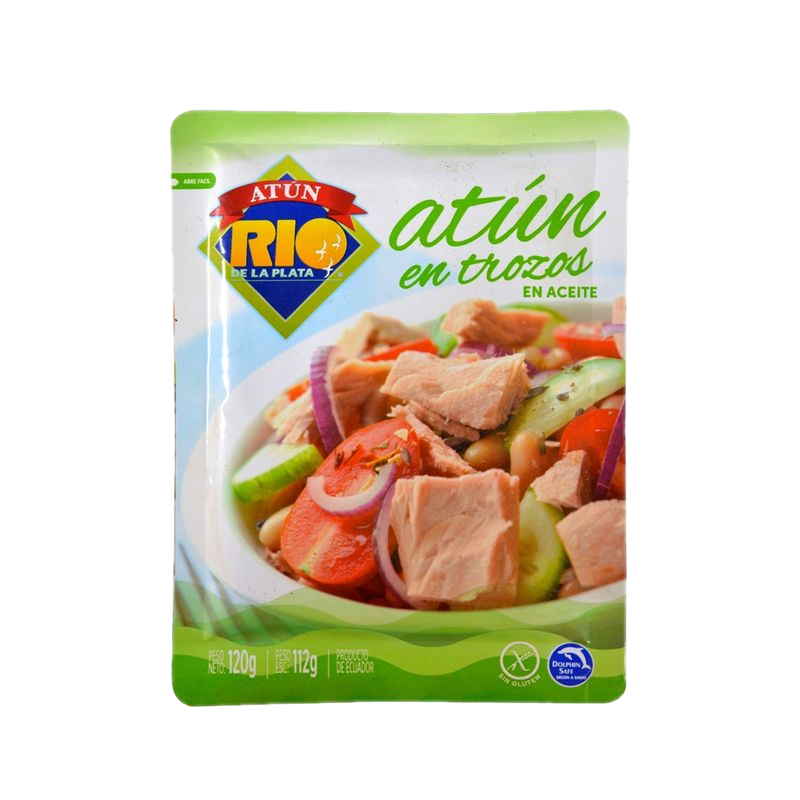 Atún En Trozos En Aceite Rio De La Plata Pouch 120 G