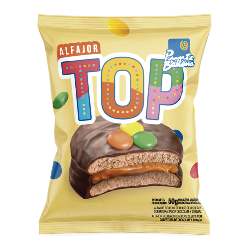 Alfajor Chocolate Top Punta Ballena 40 G