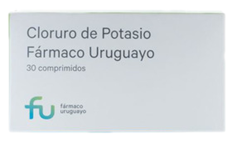 Cloruro De Potasio Fu 500 Mg [30 Comp.]